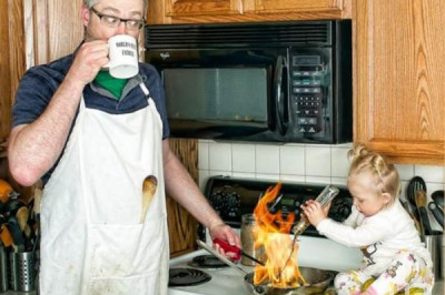 Дочка помощница по дому