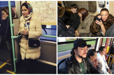 Они тоже пользуются общественным транспортом 