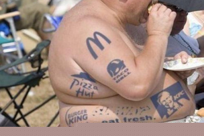 Любители еды с ресторанов быстрого питания