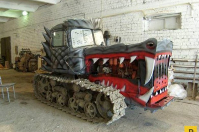 Тюнингованный трактор