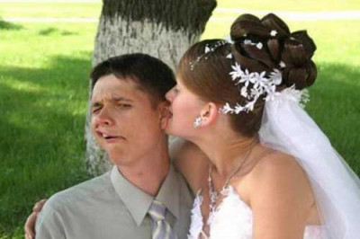 Когда я говорю своему жениху, что теперь мы навеки будем вместе, он начинает плакать