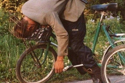 Различные ситуации с велосипедистами