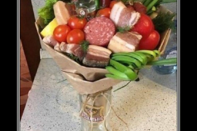 Мужской букет цветов