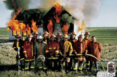 Пожарные потушили пожар