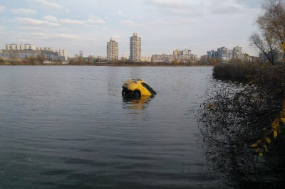 Автомобили как поплавки