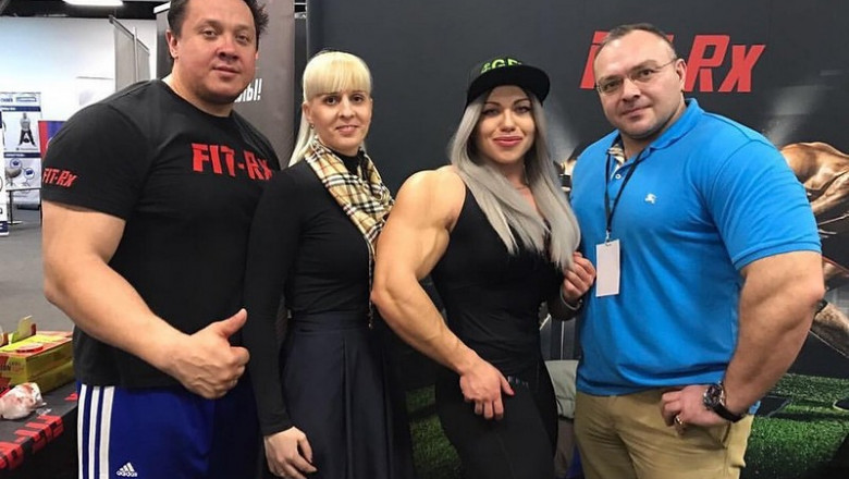 Перенакаченные девушки 