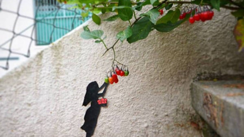 Природа в уличном искусстве 