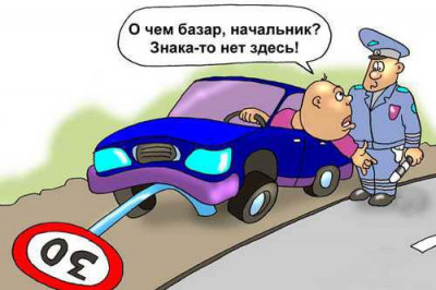 Моя жена за рулем - как молния!