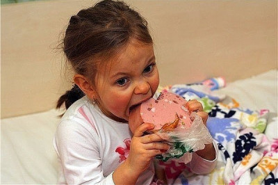 Дети немного проголодались