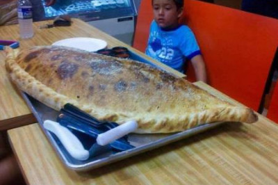 Бабушкина порция еды для внука