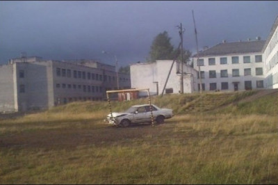 Авария на ровном месте