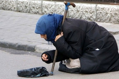 «Фанера» на вооружении попрошайки