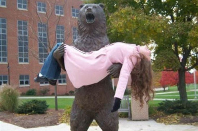 Оригинальные кадры сделанные со статуями 