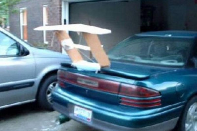 Перебор со спойлером