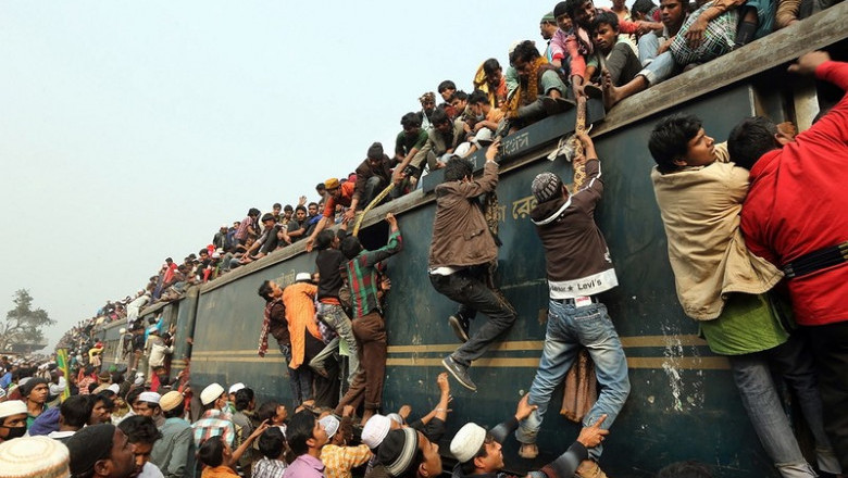 Вот он , настоящий час пик !