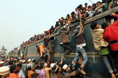 Вот он , настоящий час пик !