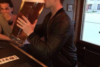 Выпить бокальчик пивка