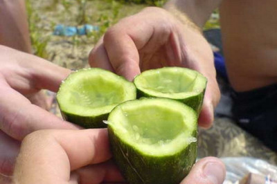 Овощи вместо рюмки