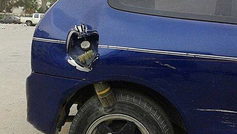 Что-то попало в колесо