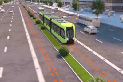 Китайский чудо-трамвай 