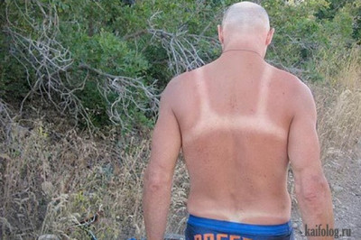 Первые летние загары