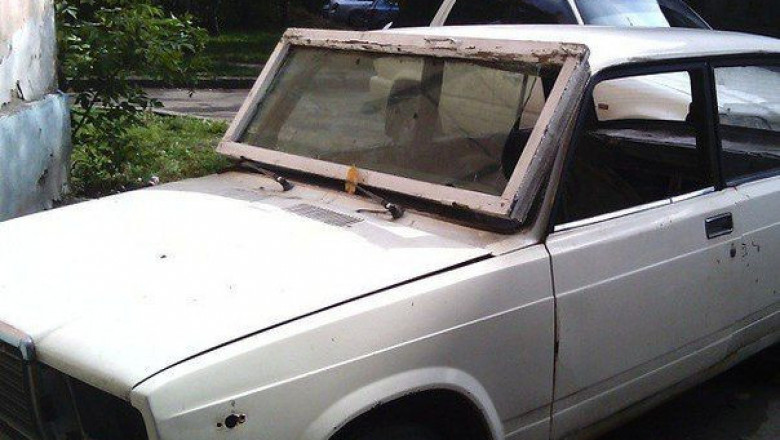 Поменял стекло в автомобиле 