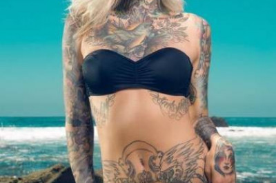 Девушки с татуировками 