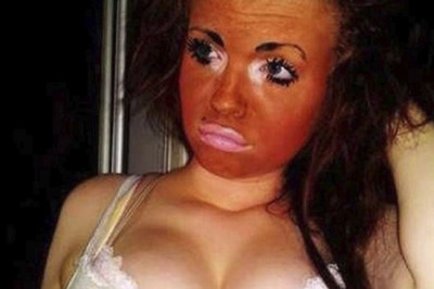 Немного подгорели в салоне красоты 