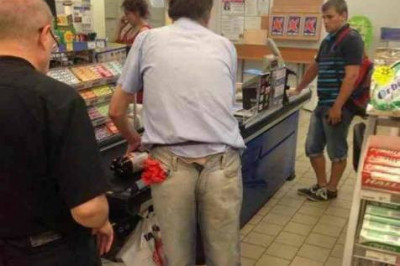 Для некоторых мужиков, утро было тяжелым 