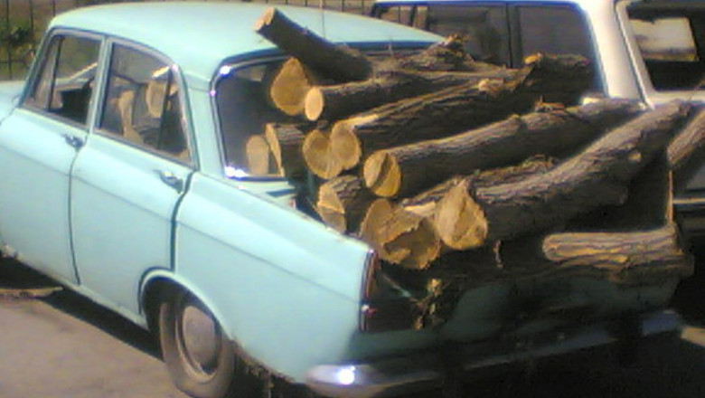 Заготовка дровишек на зиму 