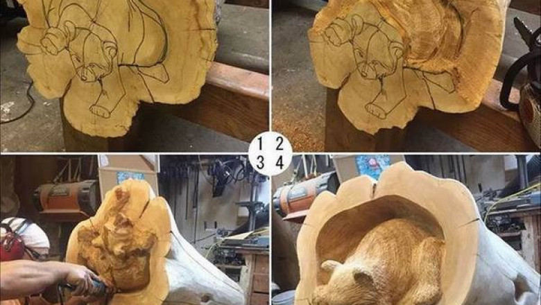 Мастер резьбы по дереву 