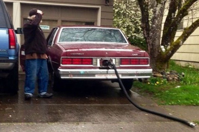 Съездили на заправку