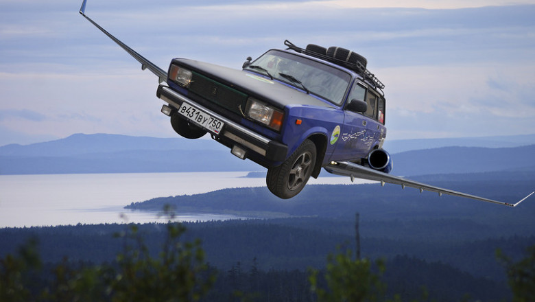 Летающие автомобили от Сколково 