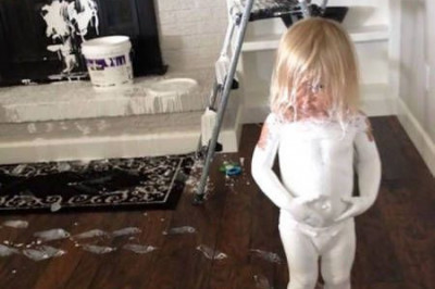 Дети проказничают