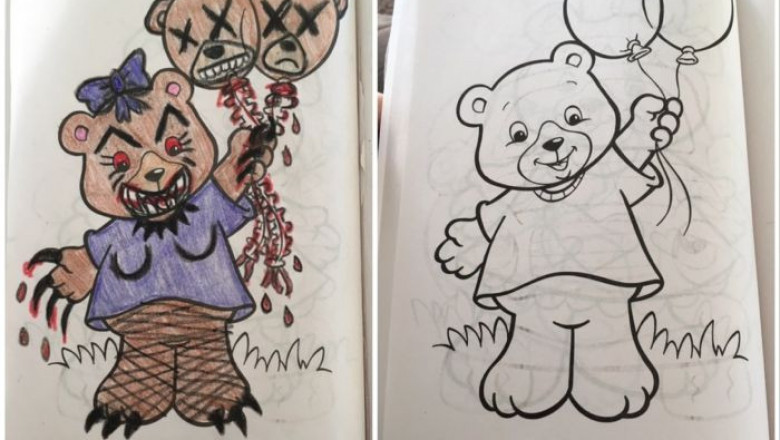 Недетские раскраски 