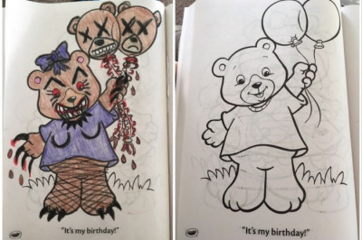 Недетские раскраски 