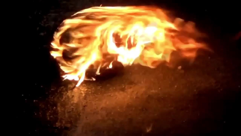 Огненный мяч