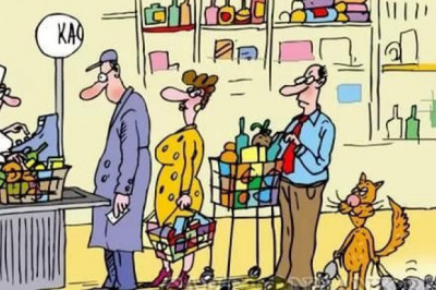 В конце рабочего дня продавцы просто валятся с ног