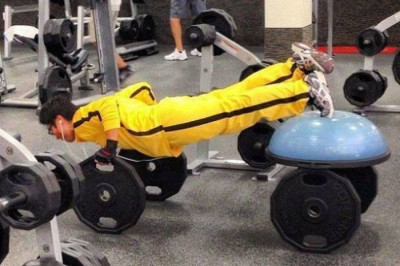 Забавное из тренажёрных залов 