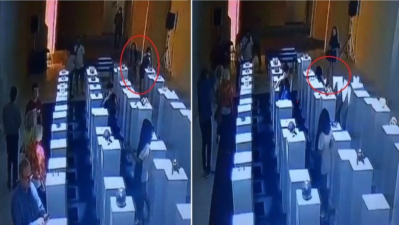 Посетительница галереи разбила экспонаты 