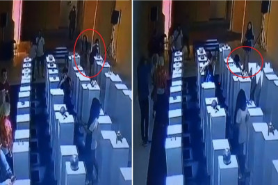 Посетительница галереи разбила экспонаты 