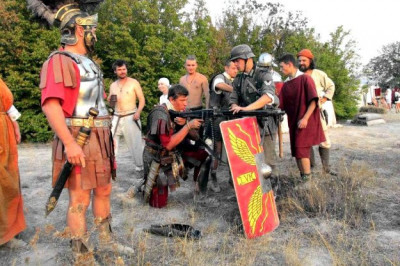 Съемки исторических фильмов 