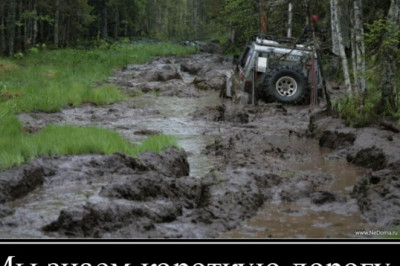 Решили сократить путь 