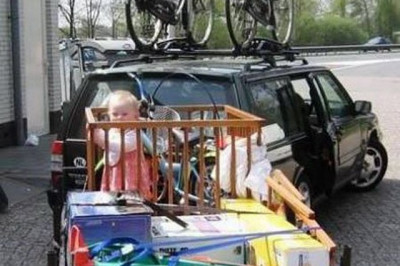 Забавная перевозка груза и вещей 