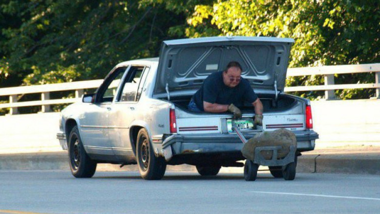 Как выглядит вагон и маленькая тележка 