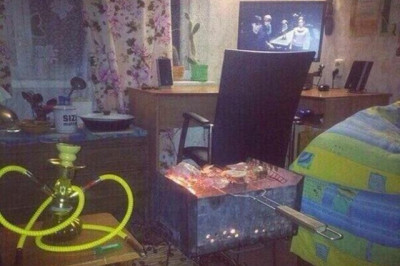 Готовим шашлык в квартире 