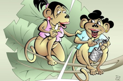 А чем ты отличаешься от обезьяны?