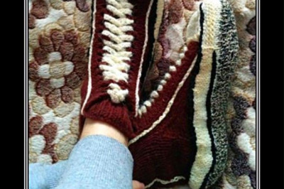 Бабушка очень старалась 