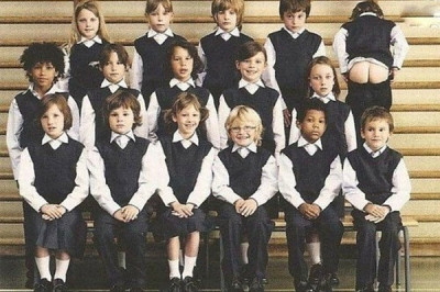 Групповое школьное фото