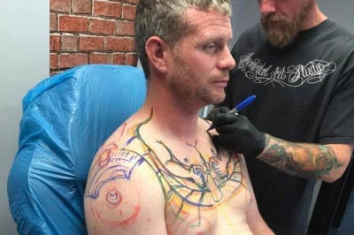 Прикольная татуировка 